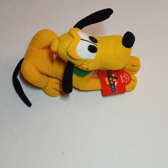 New Vintage Disney Applause 8" Pluto Dog Plush Stuffed Animal - Picture 3 of 8